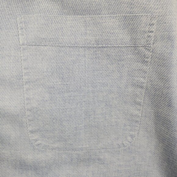 Oscar De La Renta Men's Button Up Shirt French Cuffs Size 17 (34/35'') - Picture 11 of 12